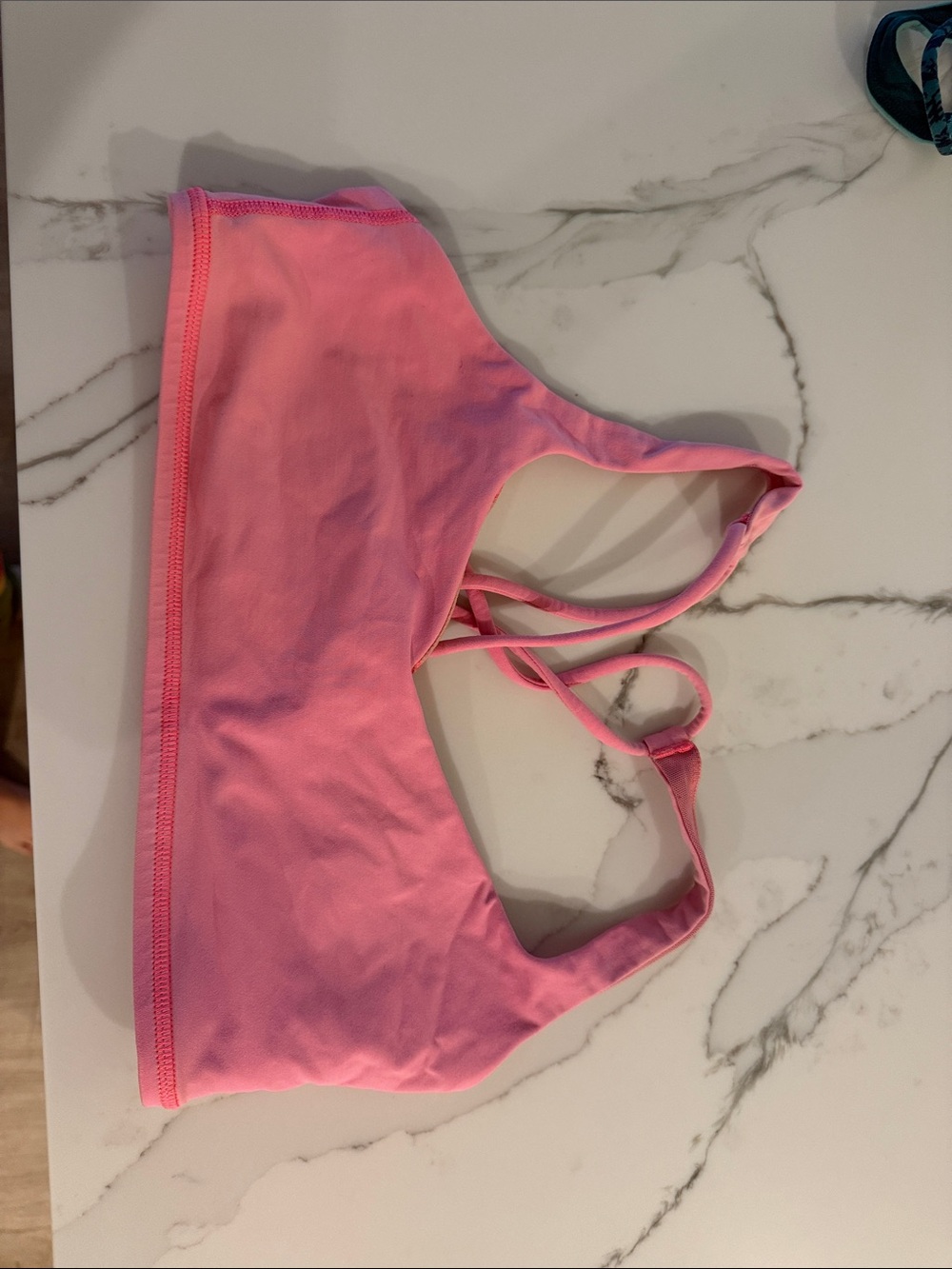 Lululemon pink sports bra